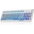 thumbnail image 1 of S99 Gaming Keyboard,  Computer Keyboards, Tri-Mode  Creamy Custom Keyboard with Number Pad,  Backlit Media Knob Cute Programmable Keyboard for PC Gamer - Gradient Blue, 1 of 6