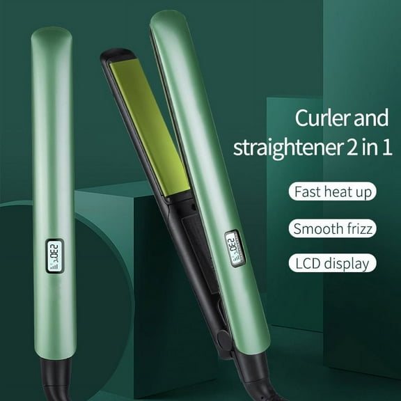 S9960 Hair Straightener 1.25 Inch Ceramic Flat Iron LCD Digital Controls Shine Keratin Therapy Styling Tools
