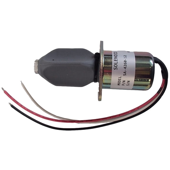 SA-4260-12 W/1751ES Fuel STOP solenoid Fits Kubota 3A 70 & 82 mm Series Engine