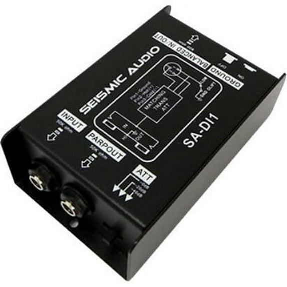SA-DI1 - Passive Direct Box with Ground Lift and Attenuator Switch