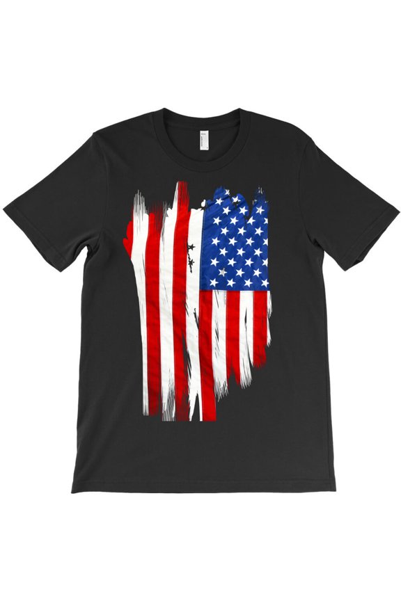 SA Distress Flag Cool American, Patriotic National Pride Graphic - Stocking Stuffer G22087 Unisex T-Shirt, Up to Size 5XL