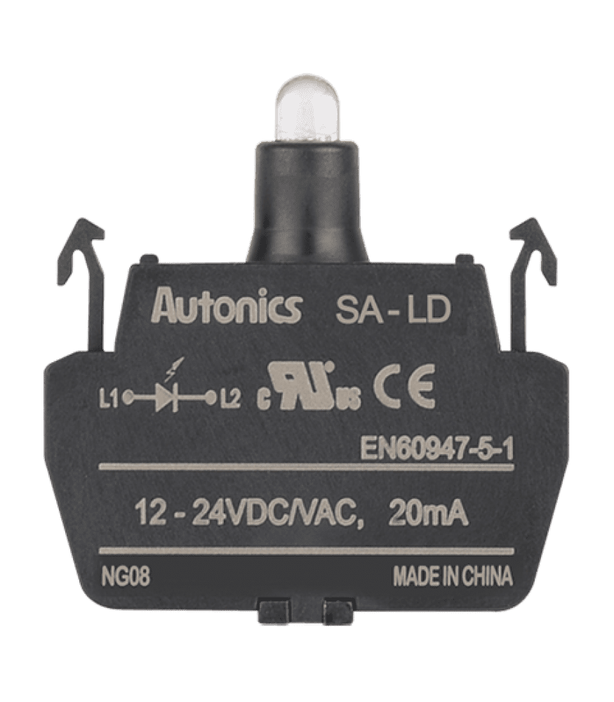 Autonics Led SA-LD, Autonics LED contac Block, 12-30VDC/AC, ,vibrant, high luminance ...