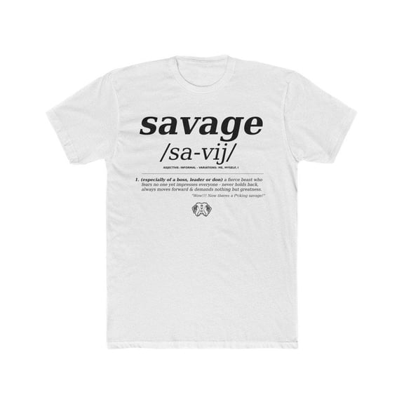 /SA-VIJ/- Cotton Crew Tee