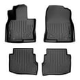thumbnail image 1 of SA0257-B0523 2 Row Floor Mat Liner Set with Bucket Seats without Center Console for 2020-2022 Mazda CX-9, Black, 1 of 1