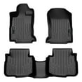 thumbnail image 1 of SA0490-B0490 All Weather Custom Fit 2 Row Floor Mats Liner Set for 2020-2021 Subaru Outback, Black, 1 of 1