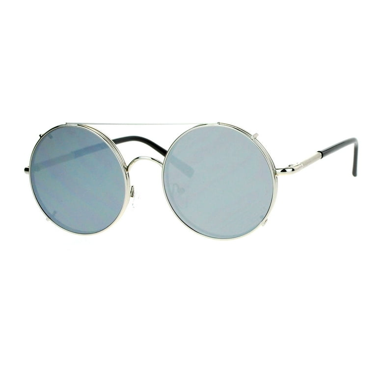 SA106 Women's Clip On Glasses Frames with Detachable Round SA106 Women's Clip On Glasses Frames with Detachable Round