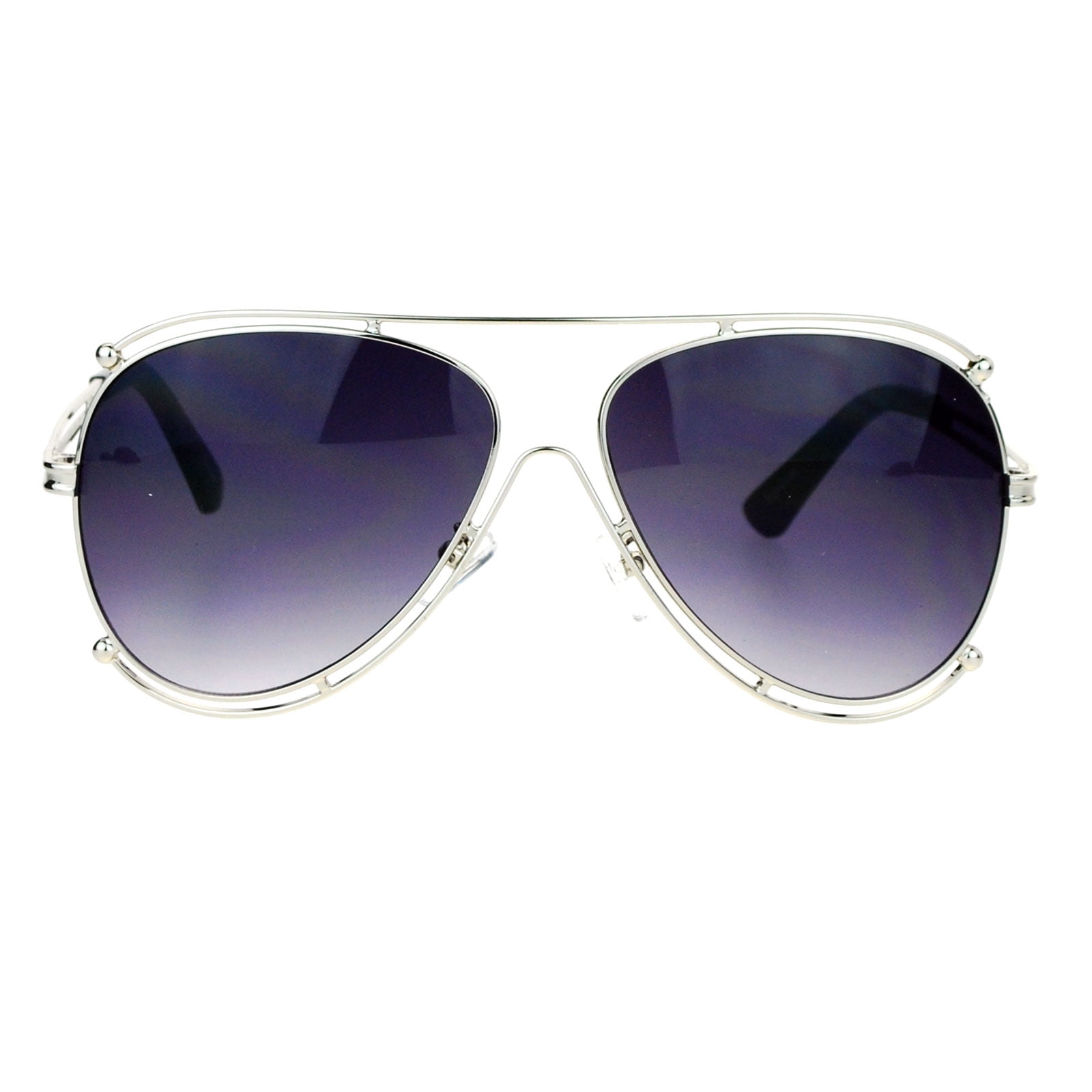 Chic Silver Aviator Sunglasses Guess Womens Aviator Sunglasses Bealls Florida main image 4