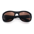 thumbnail image 1 of SA106 Night Driving Sunglasse for Men UV400 Blue Light Glare Reduction Anti Glare Wraparound Matte Black Frame, 1 of 7