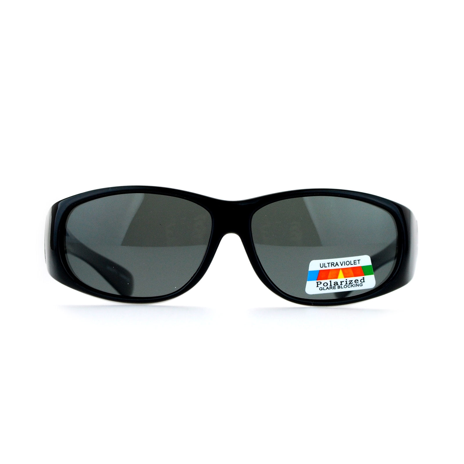 SA106 Polarized Kids Size 48mm Fit Over Sunglasses Black 