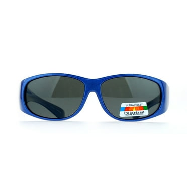 SA106 Polarized Kids Size 48mm Fit Over Sunglasses Blue