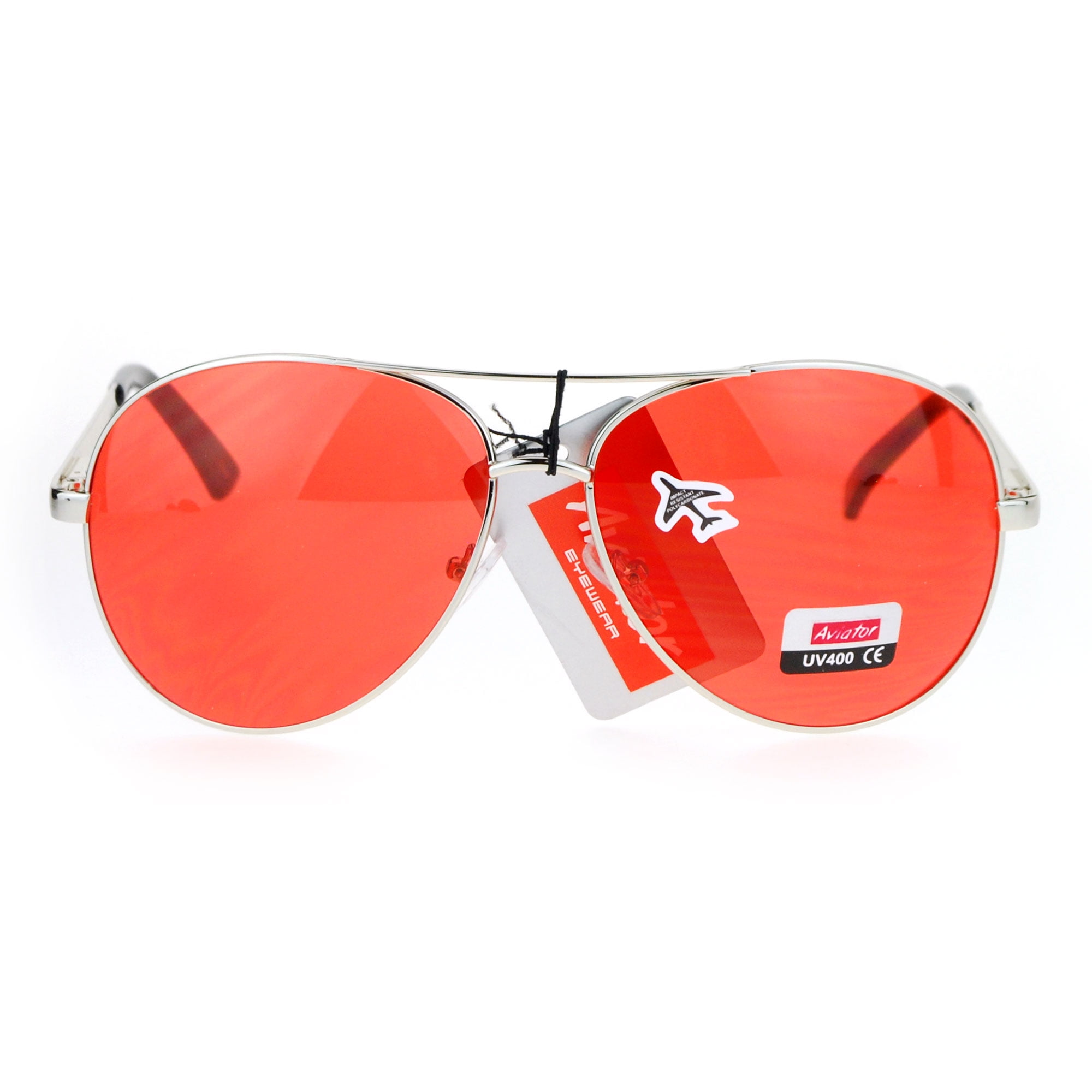 Aviator Sunglasses Sunglasses Polarized SA106 Red Lens