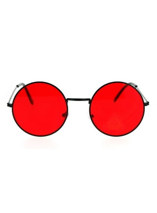 Circle red sunglasses new arrivals