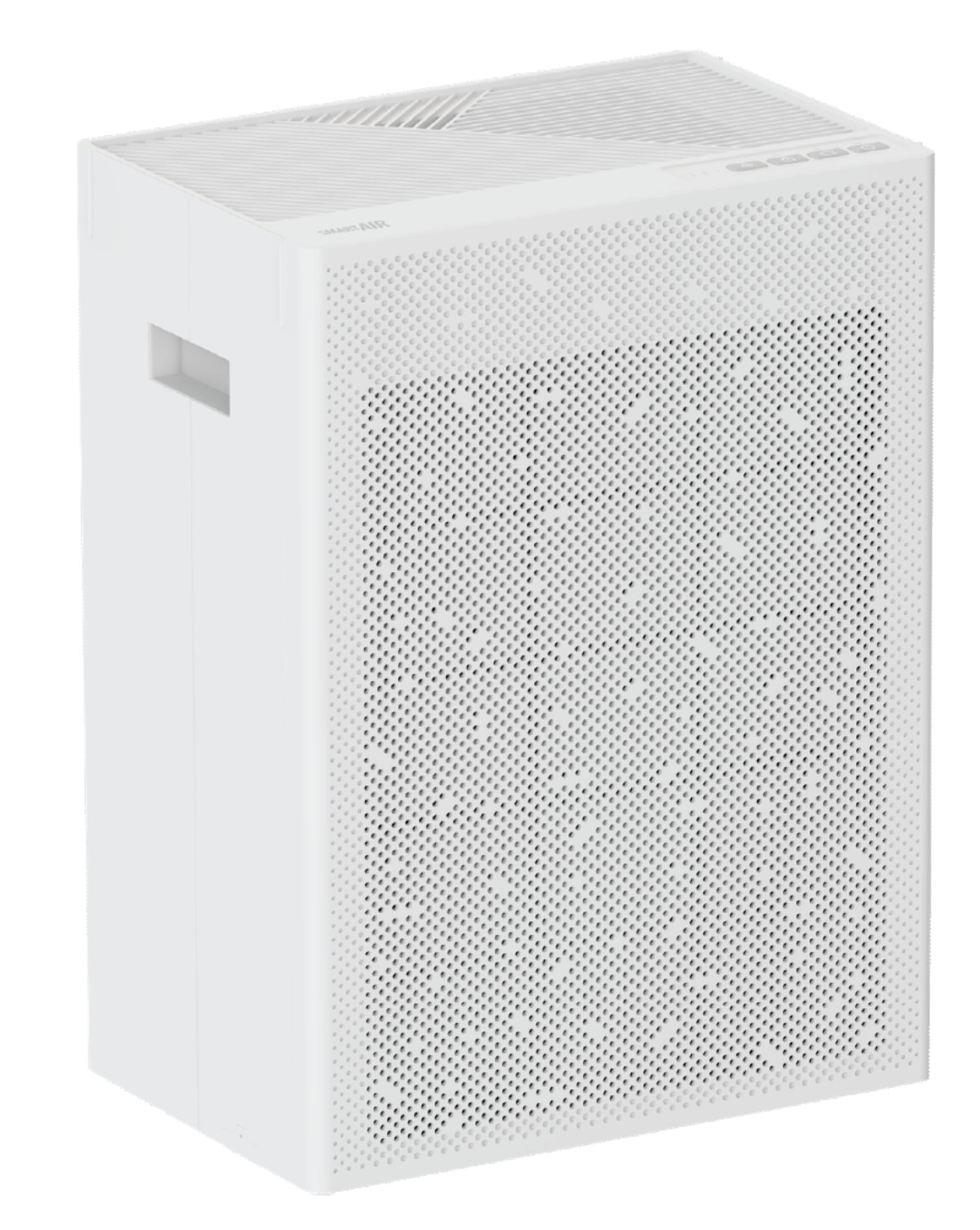 White Dual-Inlet HEPA Air Purifier with Carbon Filters