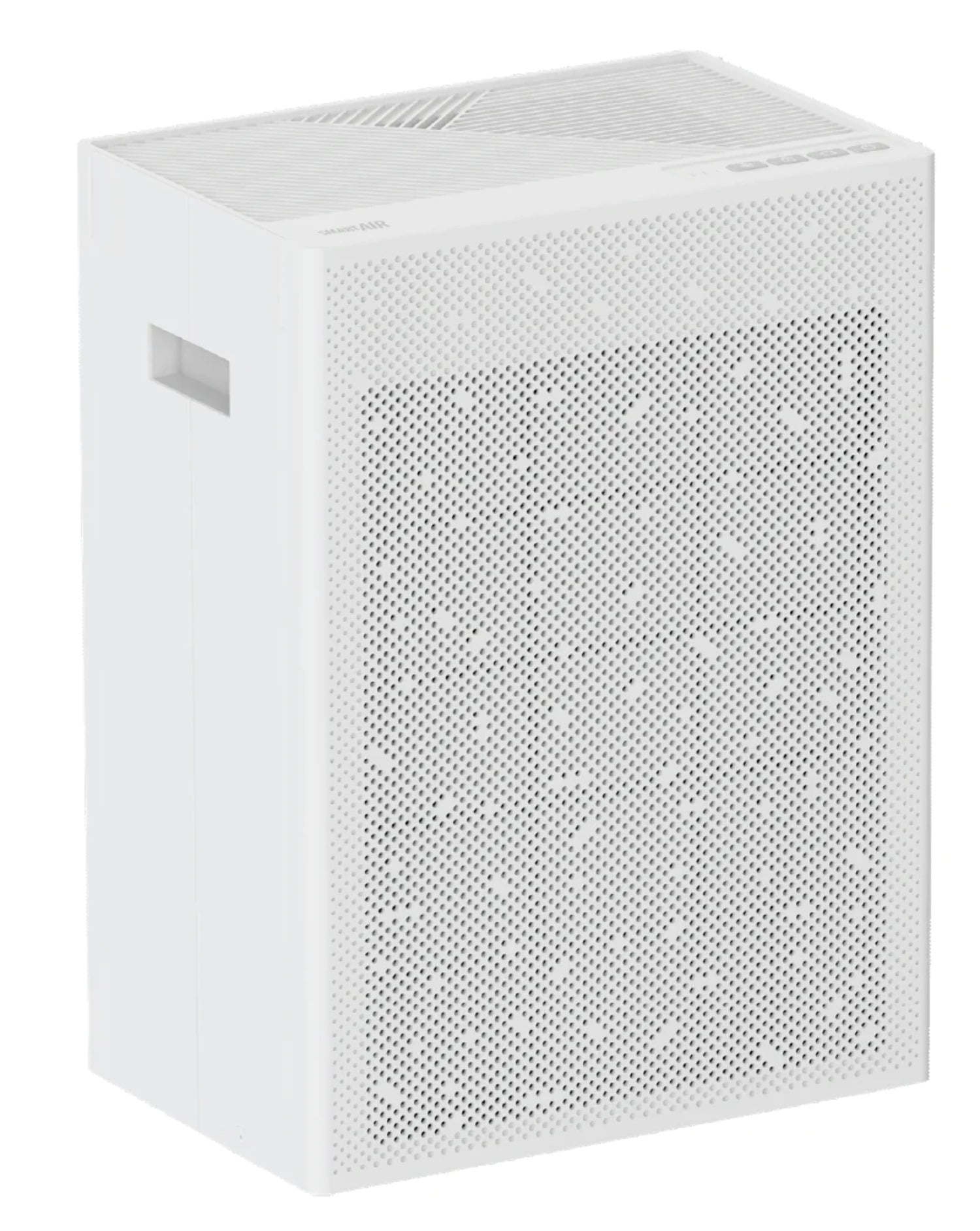 White Dual-Inlet HEPA Air Purifier with Carbon Filters