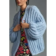 SAACHI Chunky Oversized Knit Cardigan Womens