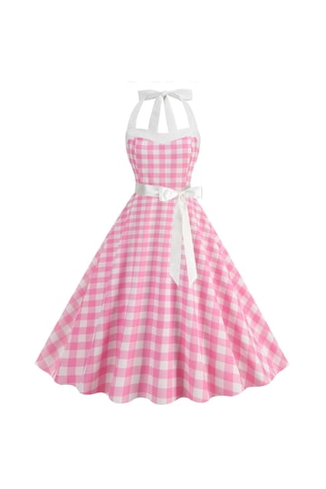 white christmas dresses Jayne Wiggle Dress in Solid Fuchsia Poly Crepe | Pinup Couture main image 1