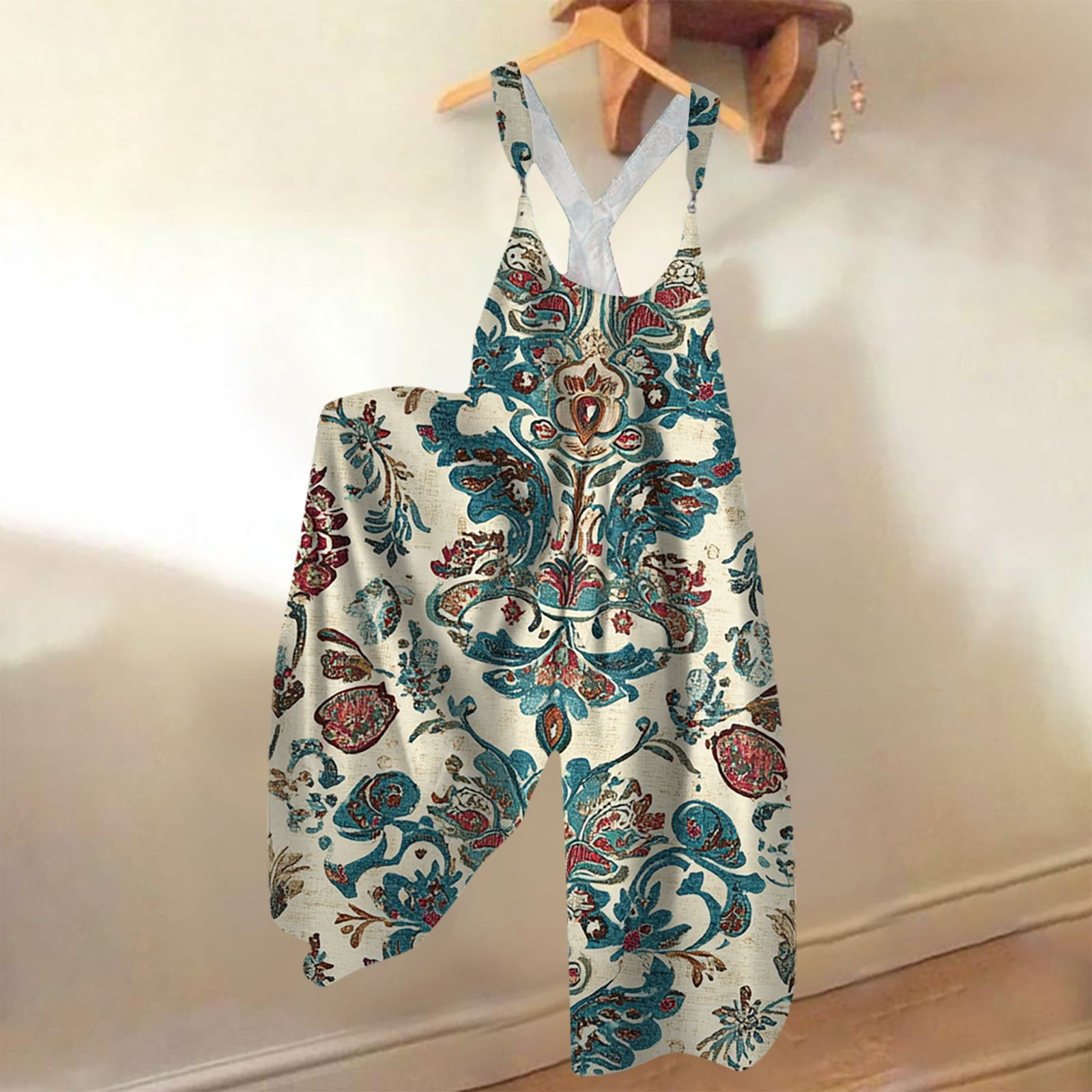 Milumia Women's Colorblock One-Shoulder Romper - Sleeveless Belted Wide Leg Jumpsuit For Vacation & Casual Wear