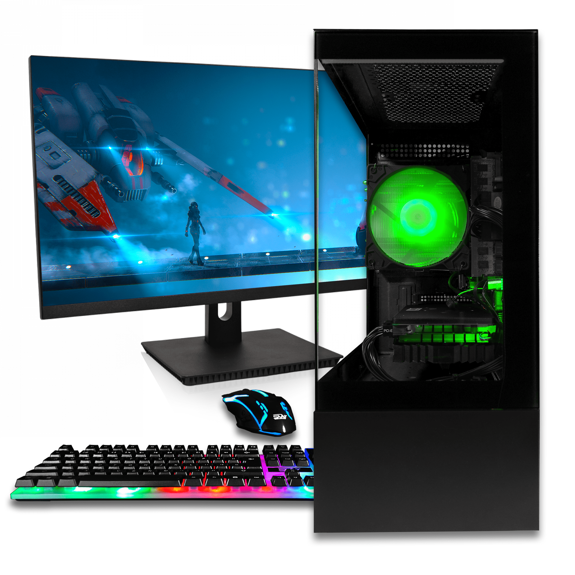 SAAV X1 Gaming PC Computer Desktop - Intel Core i5 3.4GHz, 8GB RAM, GEFORCE GTX 750 GDDR5 GPU, 512GB NVME SSD, WiFi 5, Bluetooth, Win 10, Mouse, Keyboard & 22in FHD LCD Monitor, 1-Year Warranty - Walmart.com SAAV X1 Gaming PC Computer Desktop - Intel Core i5 3.4GHz, 8GB RAM, GEFORCE GTX 750 GDDR5 GPU, 512GB NVME SSD, WiFi 5, Bluetooth, Win 10, Mouse, Keyboard & 22in FHD LCD Monitor, 1-Year Warranty - Walmart.com