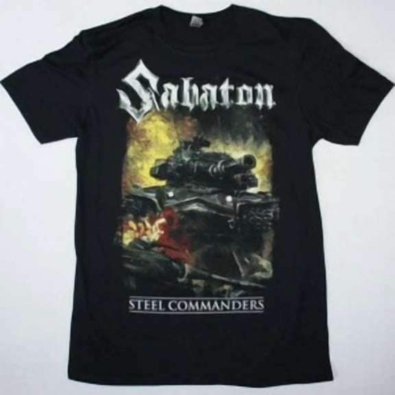SABATON Cotton Black All Size Shirt New hot