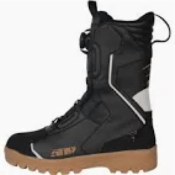 SABER SINGLE BOA BOOT 9 BLACK GUM