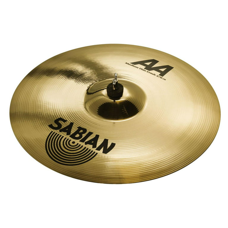 SABIAN AA Medium Thin Crash Cymbal Brilliant 18 in.