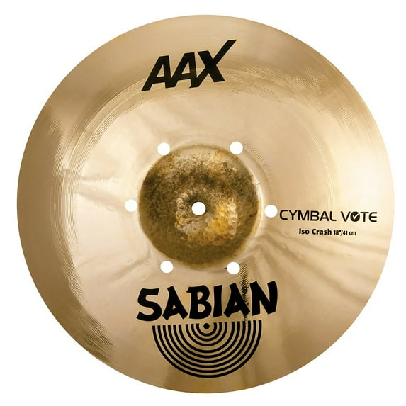 SABIAN AAX ISO Crash Cymbal 18 in.