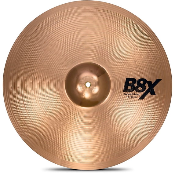SABIAN B8X Concert Band Cymbals, Pair 18 in.
