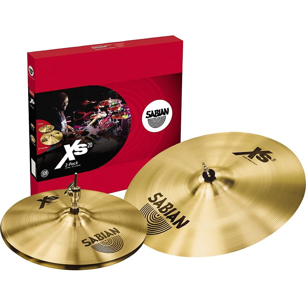 SABIAN Xs20 2 Pack Brilliant Walmart