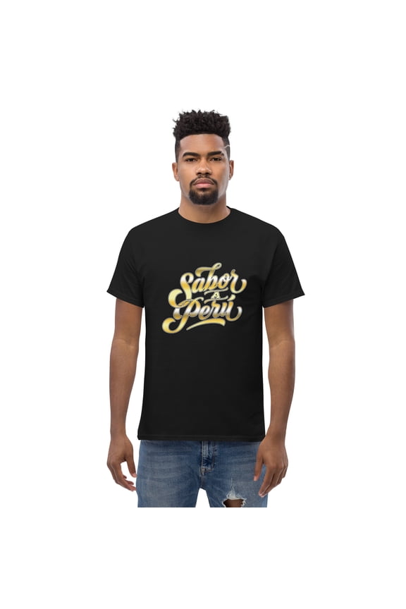 SABOR A PERU PERUVIAN ORGULLO PERUANO GRAPHIC T SHIRT Men's classic tee