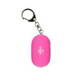 thumbnail image 1 of SABRE 2-in-1 Personal Alarm with LED Light and Snap Hook, 130dB, Supports NBCF, Pink, 1 of 7