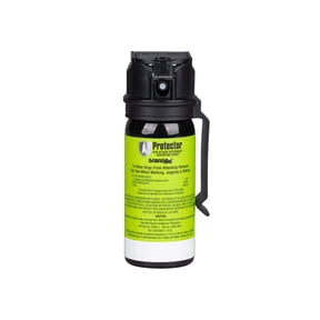 SABRE Dog Spray Protector Dog Deterrent with Belt Clip Maximum Strength