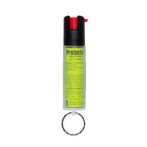 SABRE Dog Spray Protector Dog Deterrent with Keychain Maximum Strength, Green, 1 Count, Animal Pepper Sprays