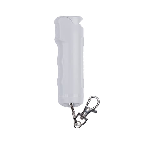 SABRE Fast Flip Top Pepper Gel with Finger Grip and Snap Clip, Gray, 1 Ct, 1 in x 1 in x 3.88 in