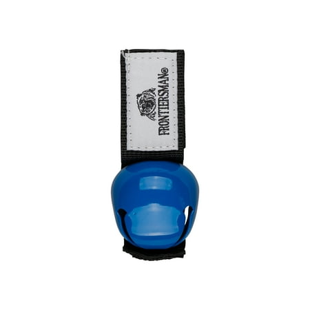 SABRE Frontiersman Bear Bell with Strap, Magnetic Silencer, Blue, Outdoor Use, 1.5 in., Adult, Backpacking, Camping, Glamping, Hiking