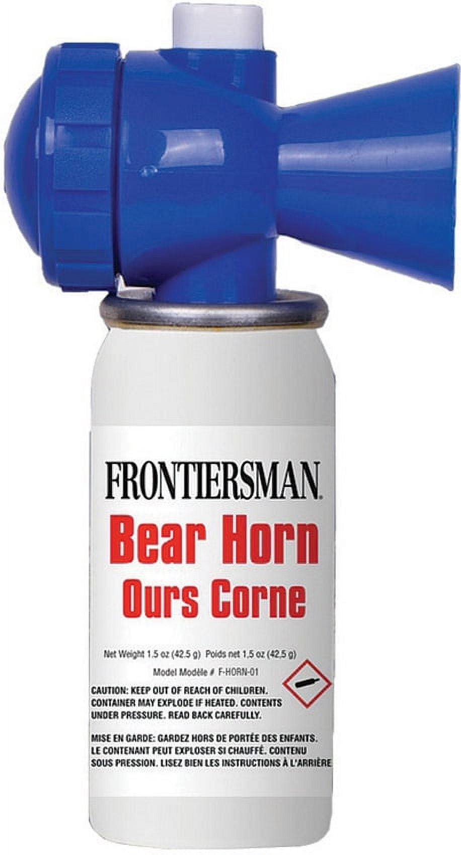 SABRE Frontiersman Bear Horn, 115dB, Audible up to 0.5 Miles (805 Meters)