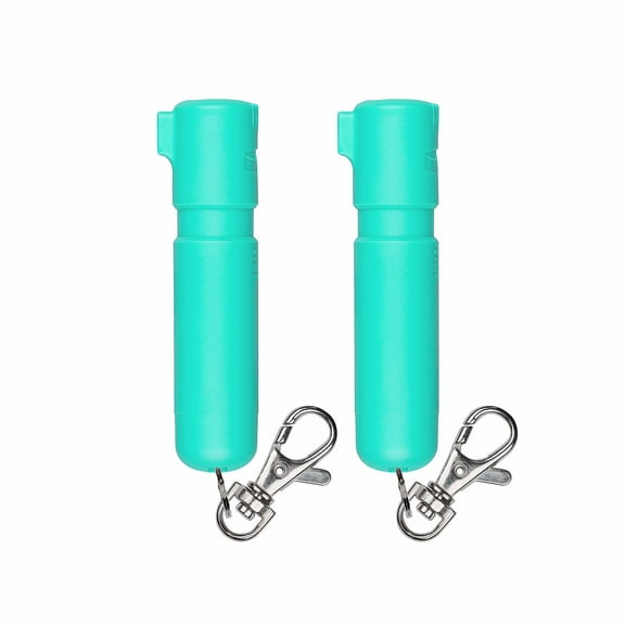 SABRE Mighty Discreet Pepper Spray, Protect Against Multiple Threats with 16 Bursts, Ultra-Compact Design, 40 Percent Smaller Than Other Pepper Sprays, UV Marking Dye, Snap Clip, 0.18 fl oz