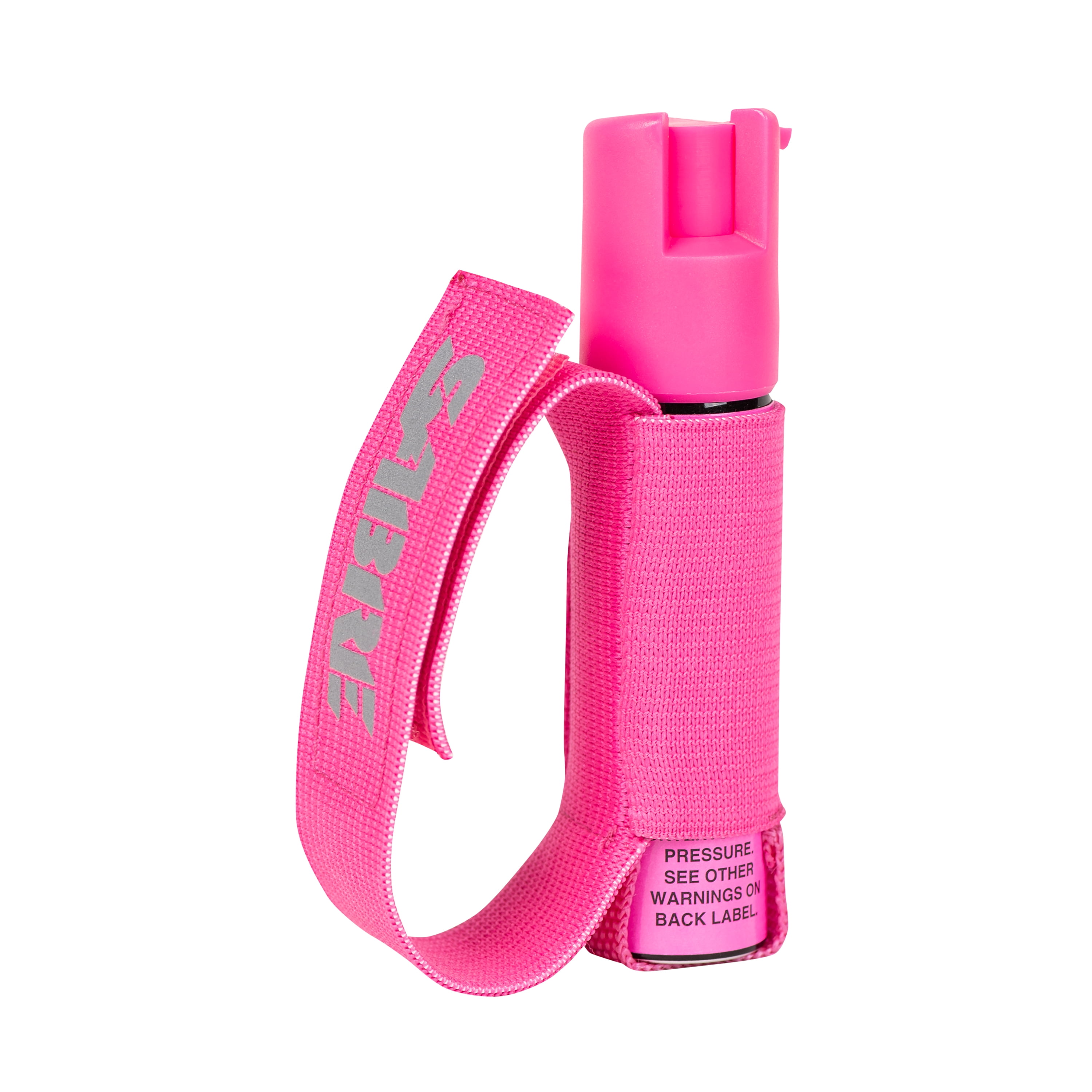 SABRE Pepper Gel Spray for Runners, Adjustable Hand Strap, Pink Color