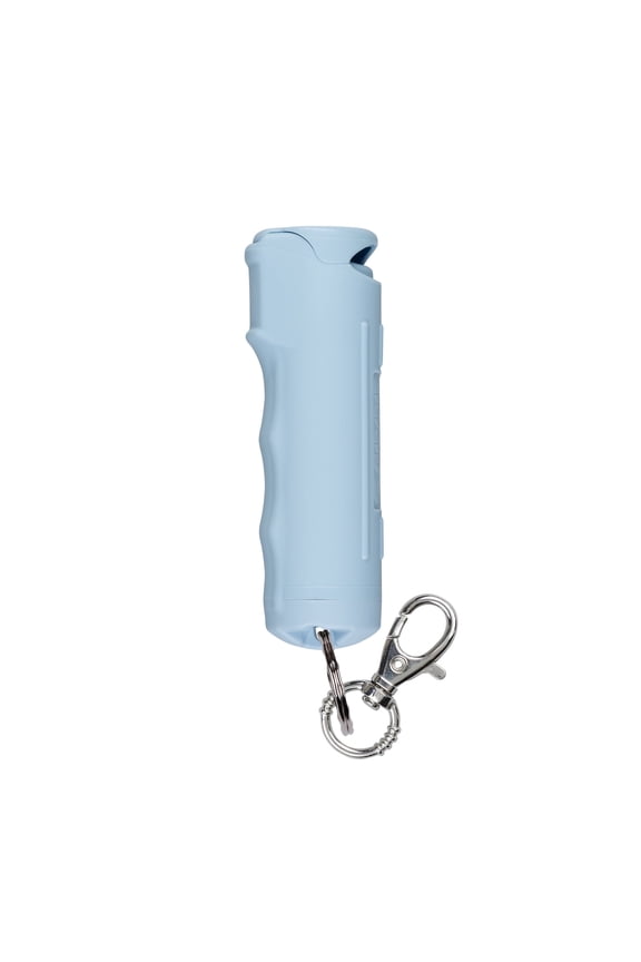 Fast Flip Top Pepper Spray with Snap-Clip Keychain, Chambray Blue, 1 Ct, Pocket Pepper Sprays