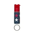 thumbnail image 1 of SABRE Pepper Spray with Key Ring, Patriotic Design, 1 Ct, New, Pocket Pepper Sprays, 1 of 10