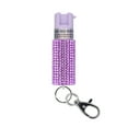thumbnail image 1 of SABRE Pepper Spray with Snap Clip, Jeweled Monochromatic Design, Lavender, 1 Ct, Pocket Pepper Sprays, 1 of 9