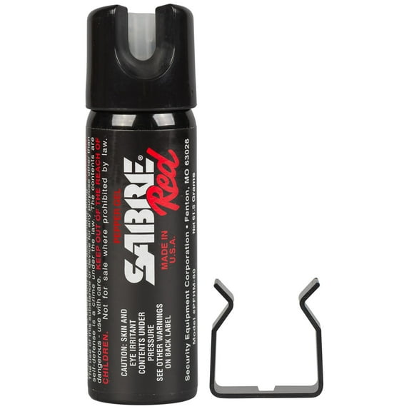 SABRE Red Pepper Gel Home Defense Spray, Police Strength
