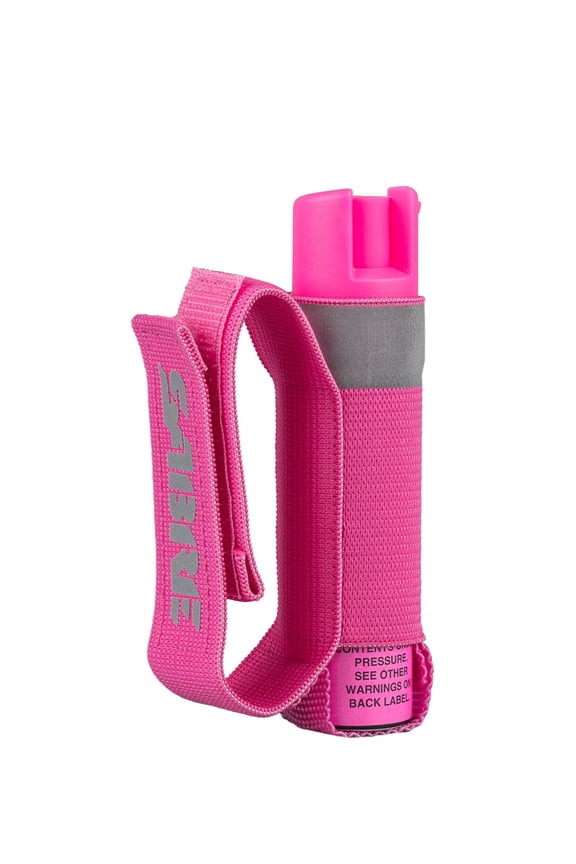 Runner Pepper Gel with Adjustable Reflective Hand Strap, Pink, 1 Ct, New, Pocket Pepper Sprays