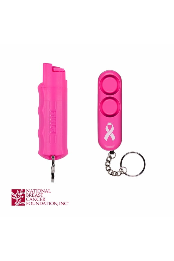 Safety Kit with Pepper Spray and Personal Alarm, Pink, 1 Ct, New, Pocket Pepper Sprays