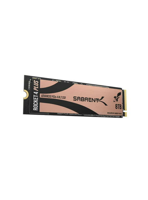 SABRENT 8TB Rocket 4 Plus NVMe 4.0 Gen4 PCIe M.2 Internal SSD Extreme Performance Solid State Drive R/W 7100/6600MB/s (SB-RKT4P-8TB)