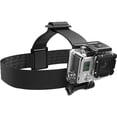 thumbnail image 1 of SABRENT Action Cam Head Strap Camera Mount [Compatible with Action Cameras] (GP-HDST), 1 of 9