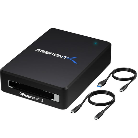 SABRENT CFexpress Type B Card Reader with USB 3.2 10Gbps (CR-CFER)