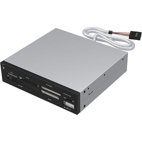 Sabrent 74-In-1 3.5-Inch Internal Flash Media Card Reader/writer with USB Port (CR-USNT)