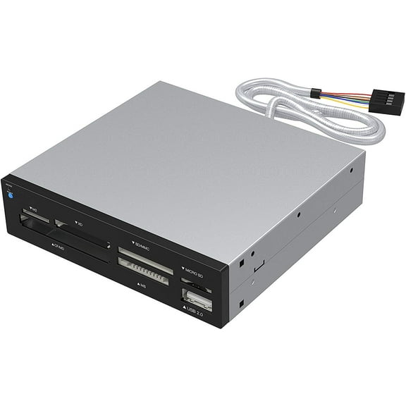 Sabrent 74-In-1 3.5-Inch Internal Flash Media Card Reader/writer with USB Port (CR-USNT)