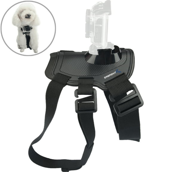 SABRENT Fetch (Dog Harness) Chest Strap Belt Mount for GoPro cameras Compatible with all GoPro cameras (GP-DGFH)