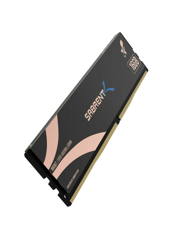 SABRENT Rocket DDR5 16GB U-DIMM 4800MHz Memory Module for Desktops and PCs (SB-DR5U-16G)